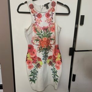 Fitted Floral Dress